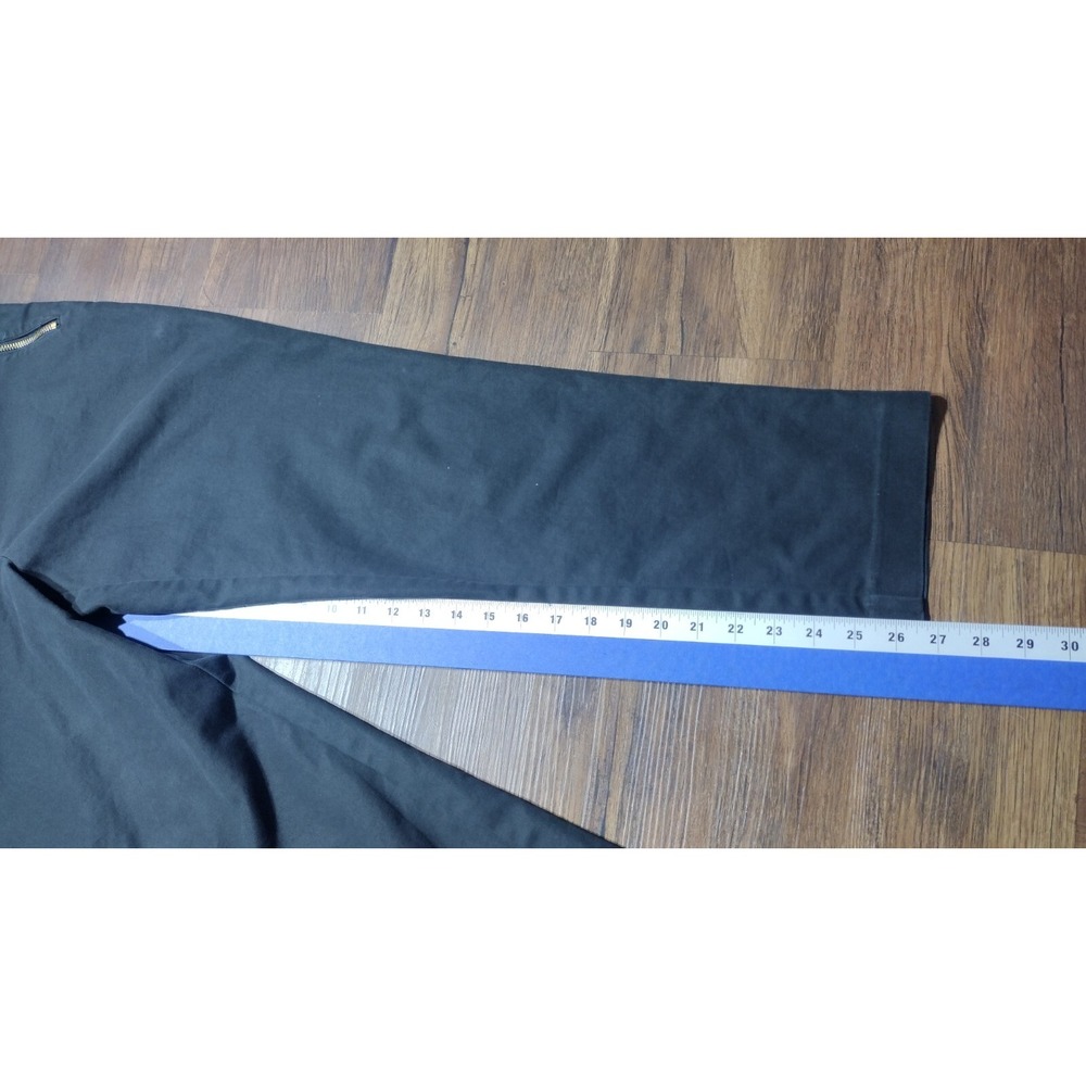 Michael Kors Dress Pants Black Womens Size 10 Classic Work Straight Leg Casual - Picture 11 of 15